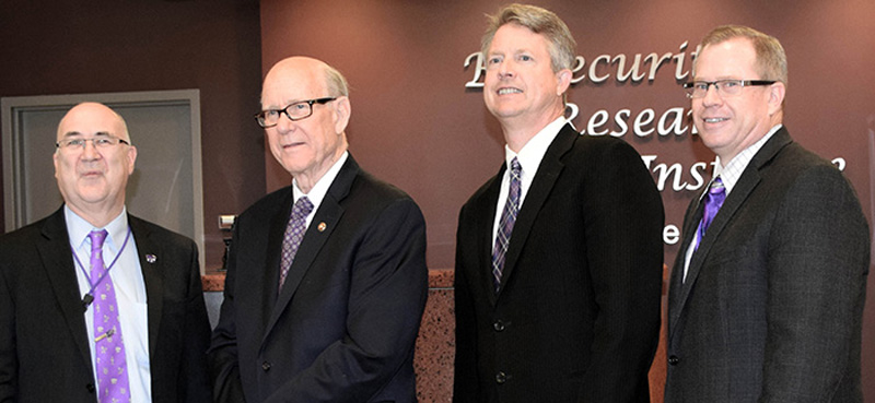 Senator Roberts and Representative Marshall with Higgs and Dorhout